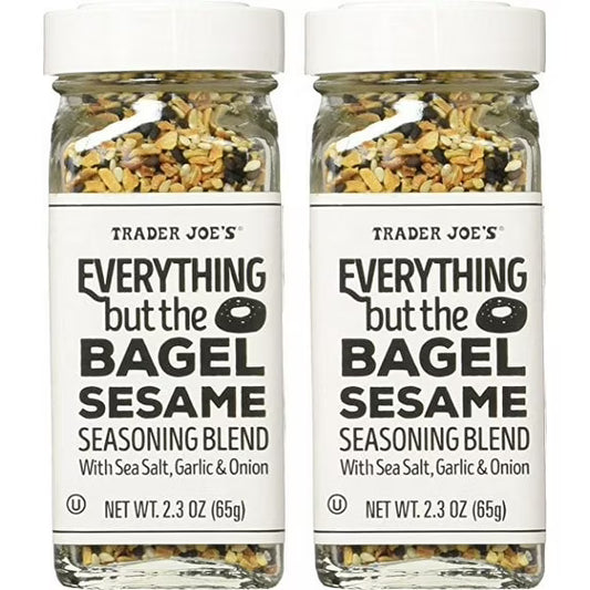 Trader Joe's Everything but the Bagel Sesame Seasoning Blend (pack of 2)
