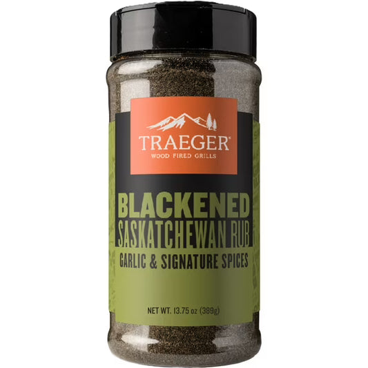 Traeger Pellet Grills Blackened Saskatchewan Rub, Mixed Spices and Seasonings, 13.75 oz