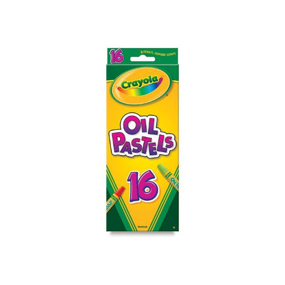 Crayola Oil Pastels, Assorted Colors, 16 Count