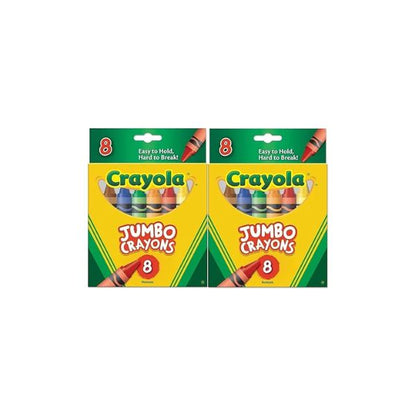 Crayola 52-0389 Crayons Jumbo, Pack of 2