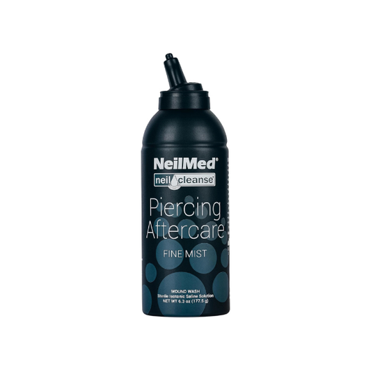 NeilMed NeilCleanse Piercing Aftercare, Fine Mist, 6.3 Fluid Ounce