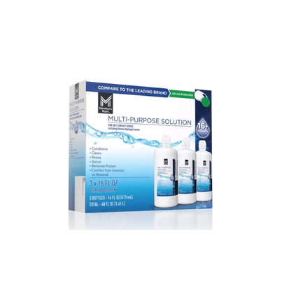 Member's Mark Multi-Purpose Contact Lens Solution, 16 fl. oz., 3 pk.