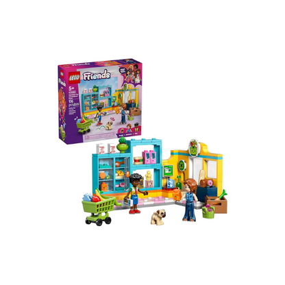 LEGO Friends Heartlake City Convenience Store Building Toy for Girls & Boys - Pretend Play Set for Kids, Ages 5+ - W/Autumn & Zac Minidolls, 1 Toy Dog, & Accessories - Gift Idea for Birthdays - 42680