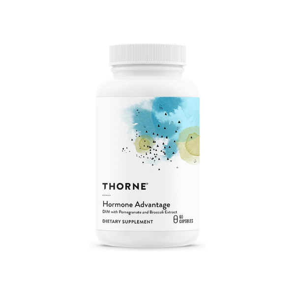 THORNE Hormone Advantage, DIM, SGS & Pomegranate Extract, 60 Capsules