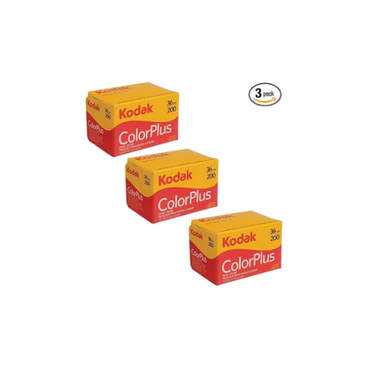 Kodak colorplus film 200 (pack of 3)