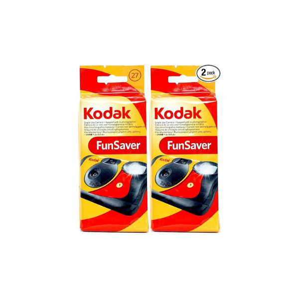 Kodak Funsaver One Time Use Film Camera (2-pack)