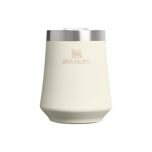 STANLEY Reserve Wine Tumbler | 11 oz Stainless Steel Travel Mug For Wine, Cocktails, Soda | Keeps Drinks Cold for Hours | BPA-Free | Cream