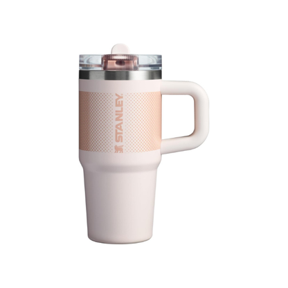 STANLEY Quencher ProTour Flipstraw Tumbler, 14 oz, Rose Quartz - Fade