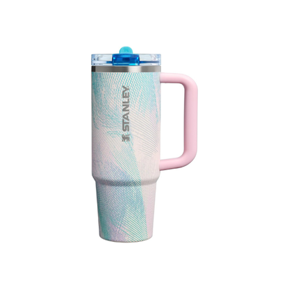 STANLEY Quencher ProTour Flipstraw Tumbler, 30 oz, Sea Glass Plume