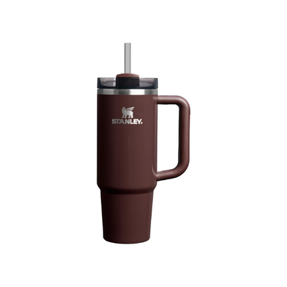 STANLEY Quencher H2.0 Flow State Tumbler, 30 oz, Mahogany Gloss