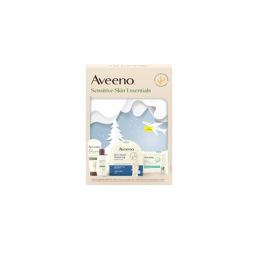 Aveeno Sensitive Skin Essentials Gift Set, 4 Items
