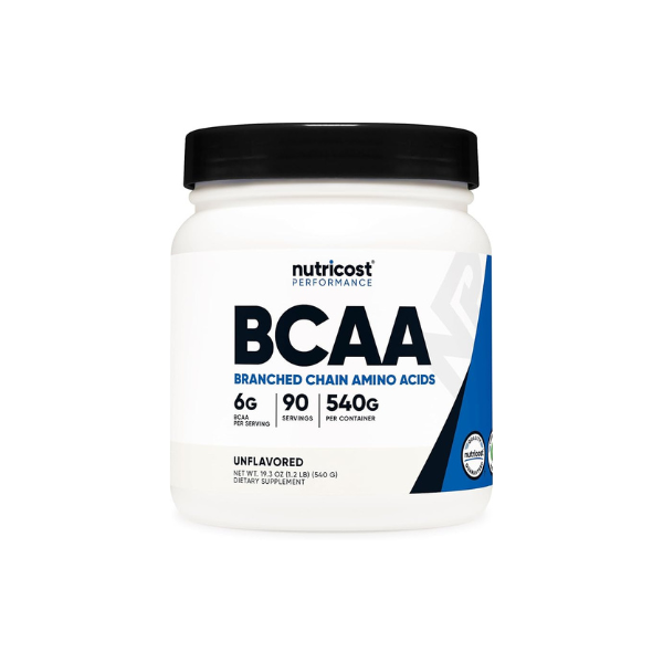 Nutricost BCAA Powder 2:1:1 (90 Servings, No Flavor Added) - Branched Chain Amino Acids