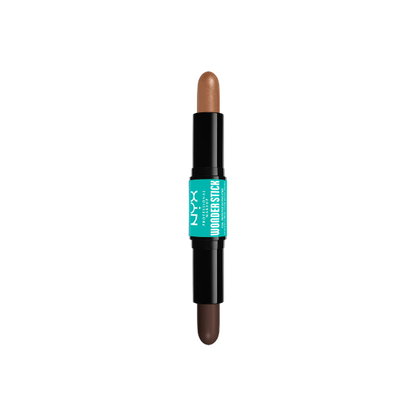 NYX Professional Makeup Wonder Stick Contour Stick, 2-in-1 Highlight and Contour, Deep, 0.14 oz