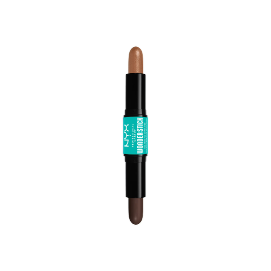 NYX Professional Makeup Wonder Stick Contour Stick, 2-in-1 Highlight and Contour, Deep, 0.14 oz