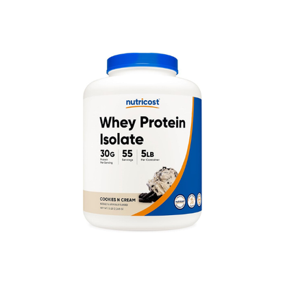 Nutricost Whey Protein Isolate (Cookies N Cream) 5LBS
