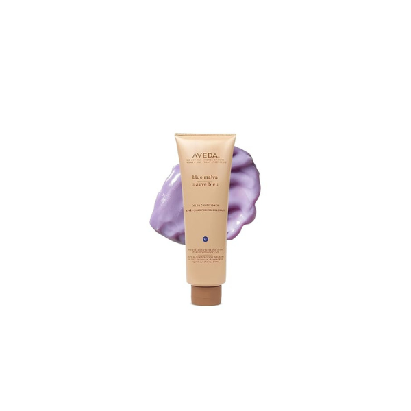 AVEDA Blue Malva Color Conditioner | Purple Conditioner for Silver, Gray, Blonde Hair | Neutralizes Brassiness | Deeply Conditions Hair | 96% Naturally Derived*, 8.5 Fl Oz