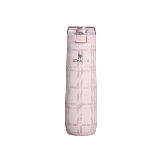 STANLEY Flowstate Spring Bottle, 20 oz, Blossom Plaid