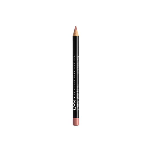 NYX Professional Makeup Slim Lip Pencil, Long-Lasting Creamy Lip Liner, Nude Pink, 0.03 oz