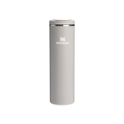 STANLEY Transit FlipTop Mug | Leakproof Coffee Travel Cup | Vacuum Insulated Stainless Steel | Stays Hot or Cold for Hours | BPA-Free | 20 oz | Ash