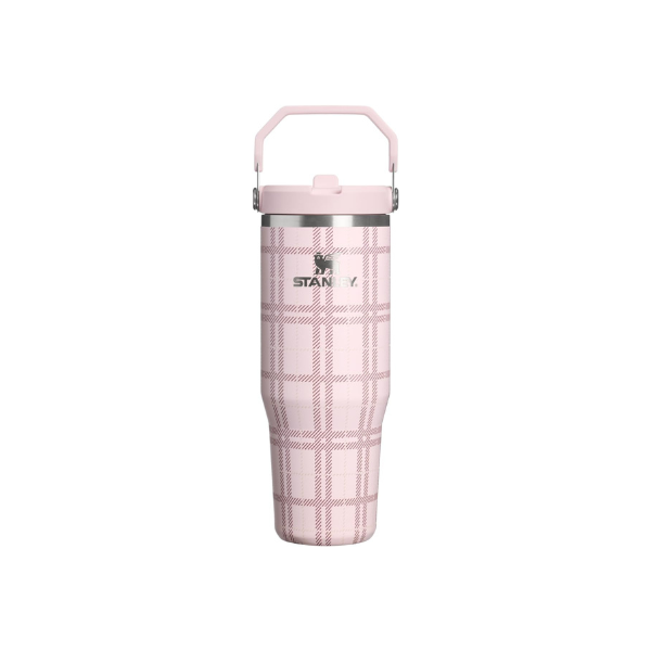 STANLEY IceFlow 2.0 Flip Straw Tumbler, 30 oz, Blossom Plaid