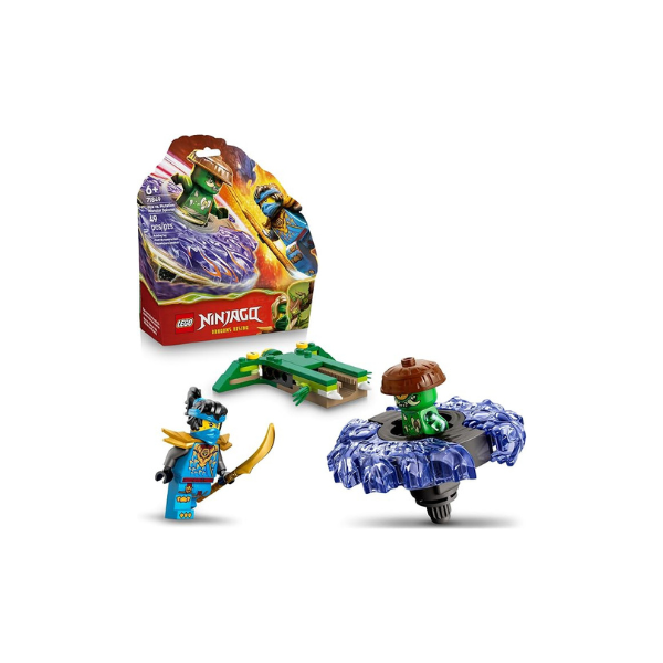 LEGO NINJAGO NYA vs. Mutation Monster Spinner Building Toy for Boys & Girls - Ninja Toy Figures & Playset for Kids, Ages 6+ - Includes 2 Minifigures for Pretend Play - Gift Idea for Birthdays - 71849