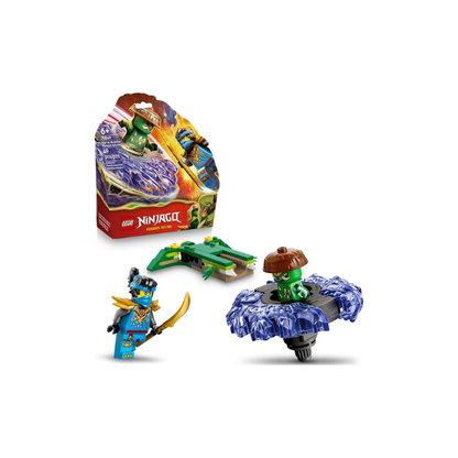 LEGO NINJAGO NYA vs. Mutation Monster Spinner Building Toy for Boys & Girls - Ninja Toy Figures & Playset for Kids, Ages 6+ - Includes 2 Minifigures for Pretend Play - Gift Idea for Birthdays - 71849