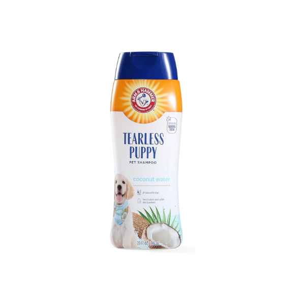 Arm & Hammer Tearless Puppy Shampoo, Coconut Water Scent, 20 Fl Oz