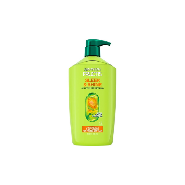Garnier Fructis Sleek and Shine Smoothing Conditioner with Argan Oil, 33.8 fl oz