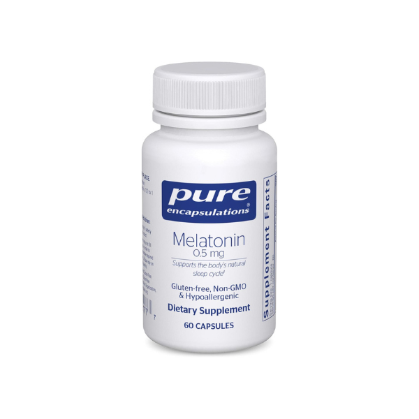 Pure Encapsulations Melatonin 0.5 mg, 60 Capsules