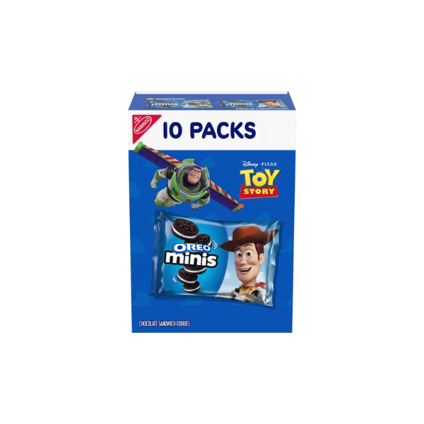 OREO Minis Chocolate Sandwich Cookies, 10 Snack Packs