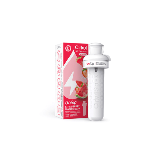 Cirkul GoSip Strawberry Watermelon Flavor Cartridge, Drink Mix, 1-Pack