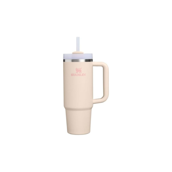 STANLEY Quencher H2.0 Flow State Tumbler, 30 oz, Champagne