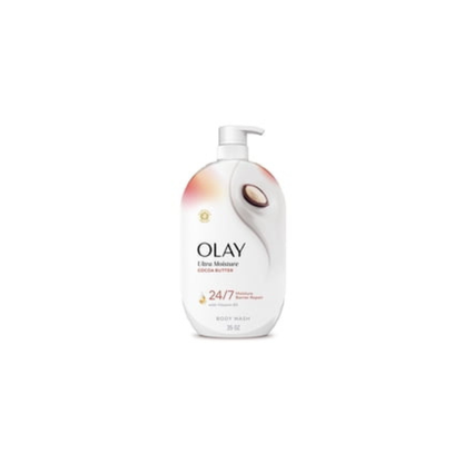 Olay Ultra Moisture Body Wash with Cocoa Butter, Vitamin B3 and Hyaluronic Blend, 35 fl oz