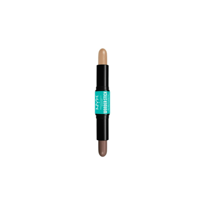 NYX Professional Makeup Wonder Stick, Cream Highlight and Contour Stick, Fair to Medium, 0.14 oz