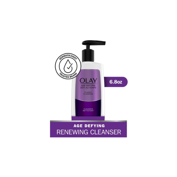 Olay Age Defying Classic Facial Cleanser for All Skin Types, 6.8 fl oz