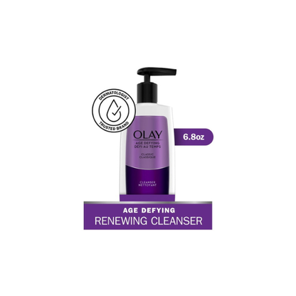 Olay Age Defying Classic Facial Cleanser for All Skin Types, 6.8 fl oz
