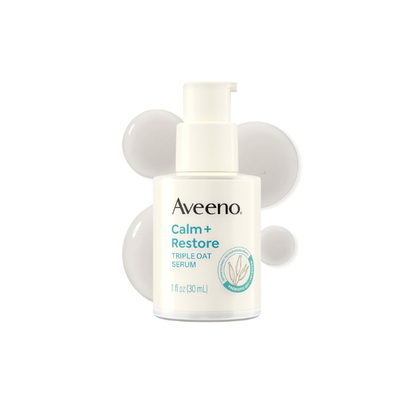 Aveeno Calm + Restore Triple Oat Face Serum, 1 fl. oz