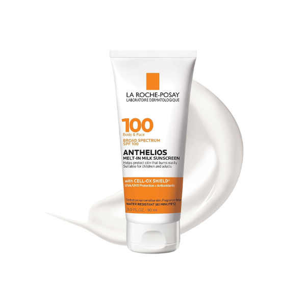 La Roche-Posay Anthelios Melt-In Milk Sunscreen for Face & Body SPF 100