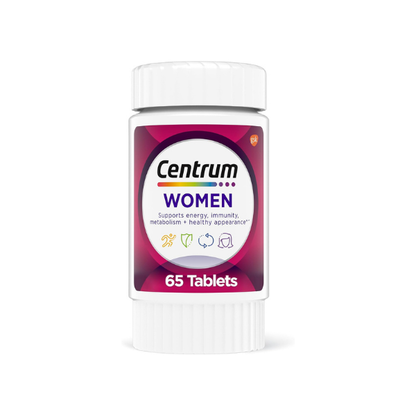 Centrum Multivitamin for Women 18 and Over, 65 Tablets