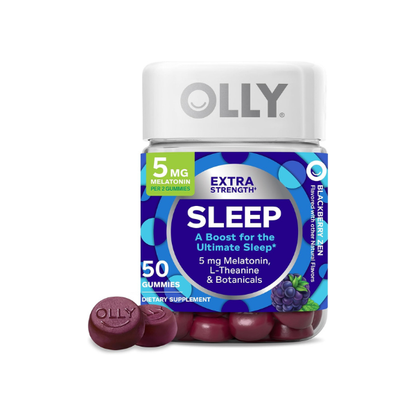 OLLY Extra Strength Sleep, Occasional Sleep Support Supplement - 50 Count