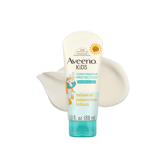 Aveeno Kids Sunscreen Lotion, Broad Spectrum, SPF 50, 3 fl. oz