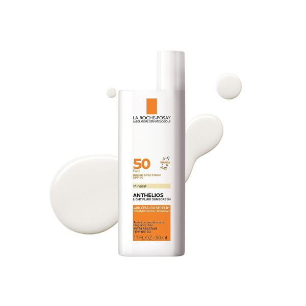 La Roche-Posay Anthelios Mineral Light Fluid Sunscreen for Face in 5 shades