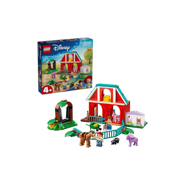 LEGO Disney and Pixar Toy Story 5 Blaze's Horse Ranch - Disney Building Set for Girls & Boys, Ages 4+ - with Movie Figures - Gift for Preschoolers - 43304