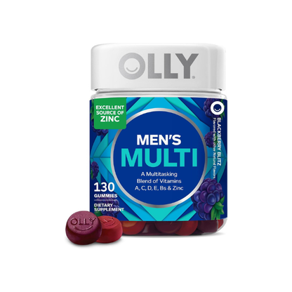 OLLY Men's Multivitamin Gummy, Supports Overall Wellness,* - 130 Count