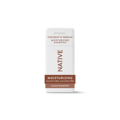 (3 pack) Native Moisturizing Shampoo Mini Coconut and Vanilla 3 fl oz