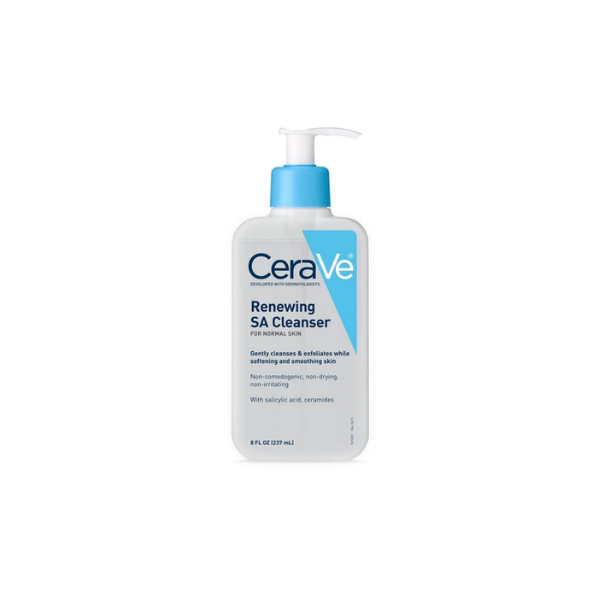 CeraVe Renewing SA Cleanser for Rough & Bumpy Skin, 8 fl oz