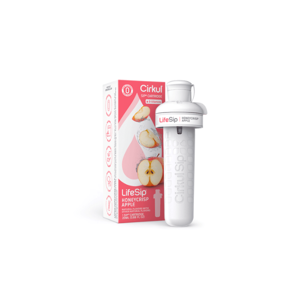 Cirkul LifeSip Honeycrisp Apple Flavor Cartridge, Drink Mix, 1-Pack