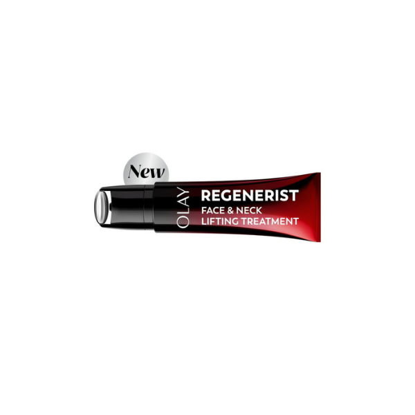 OLAY REGENERIST Lifting & Sculpting Face, Neck, Decollete Treatment, Fragrance-Free, Triple Collagen Peptide with NAD+