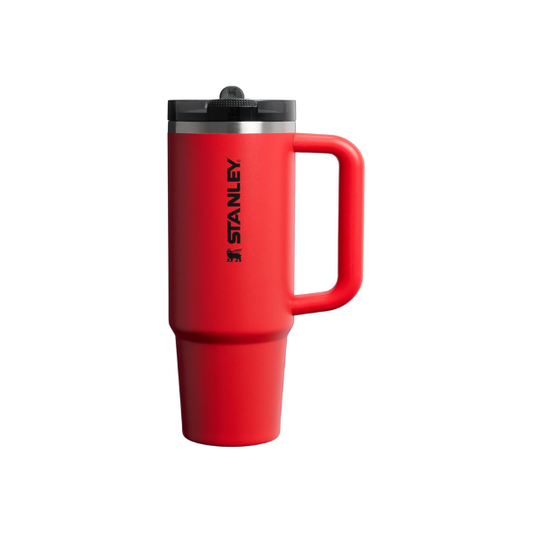 STANLEY Quencher ProTour Flipstraw Tumbler, 30 oz, Chili Black