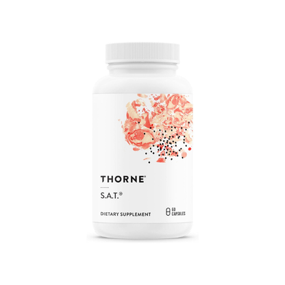 THORNE S.A.T., Milk Thistle, Curcumin Phytosome & Artichoke, 60 Capsules